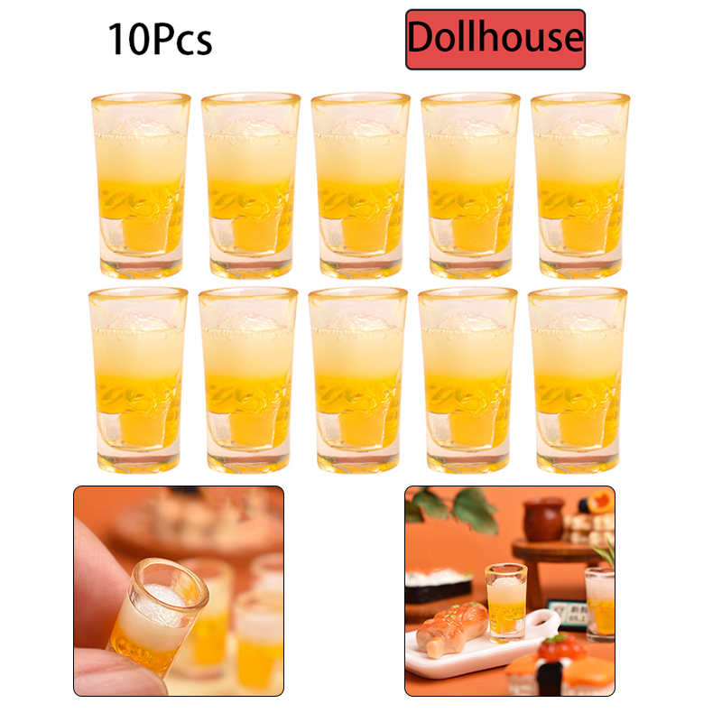 Wine Beer House - 10 szt. Miniaturowe kubki do zabawy