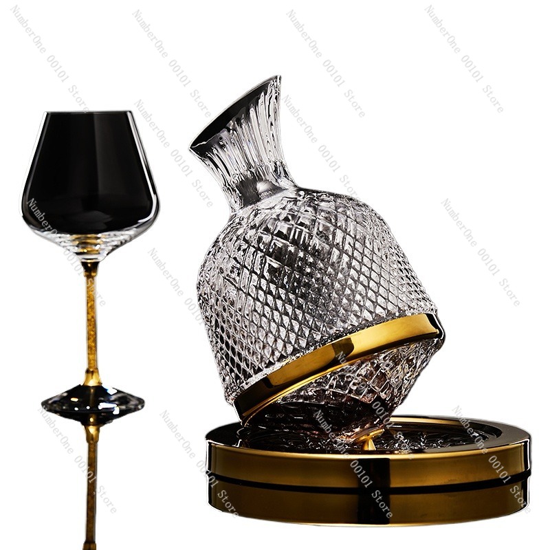 Decanter Aerator Set - Luksusowy zestaw karafki do wina z