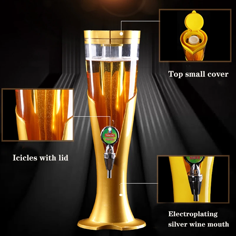 Wine Beer Drink - 220v Elektryczna 3-litrowa armata do wina
