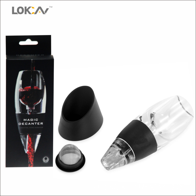 Decanter Aerator Set - Profesjonalny dozownik do wina Magic Red
