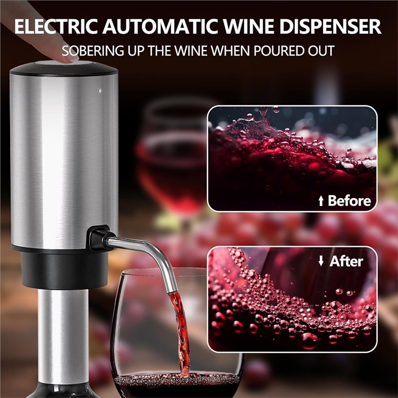 A84G - Elektryczny otwieracz d – Decanter Aerator Set recenzja i cena