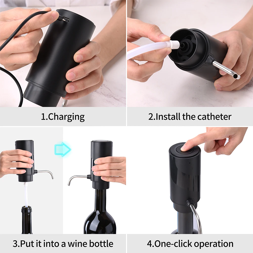 Automatyczny dozownik napowiet – Decanter Aerator Set recenzja i cena