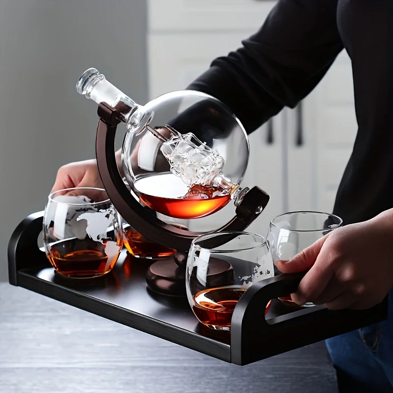 Kielich do whisky w kształcie  – Decanter Aerator Set recenzja i cena