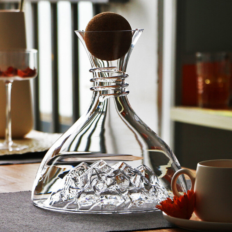 Kryształowy dekanter do wina w – Decanter Aerator Set recenzja i cena