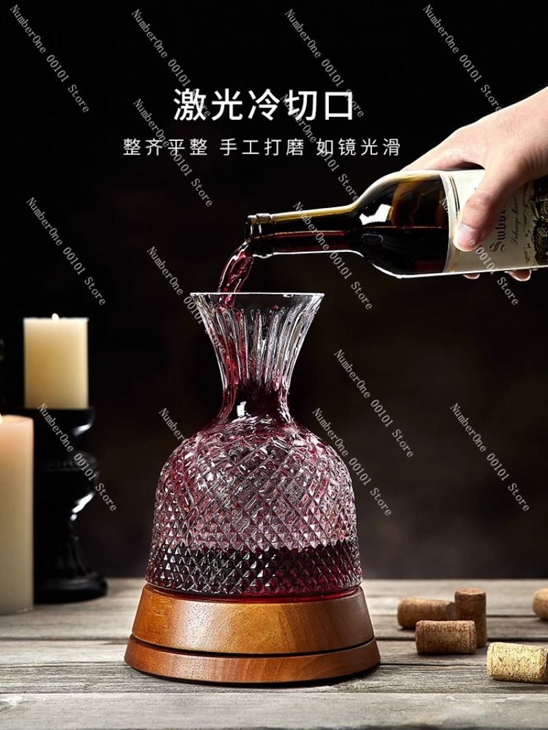 Luksusowy obrotowy karafka do  – Decanter Aerator Set recenzja i cena