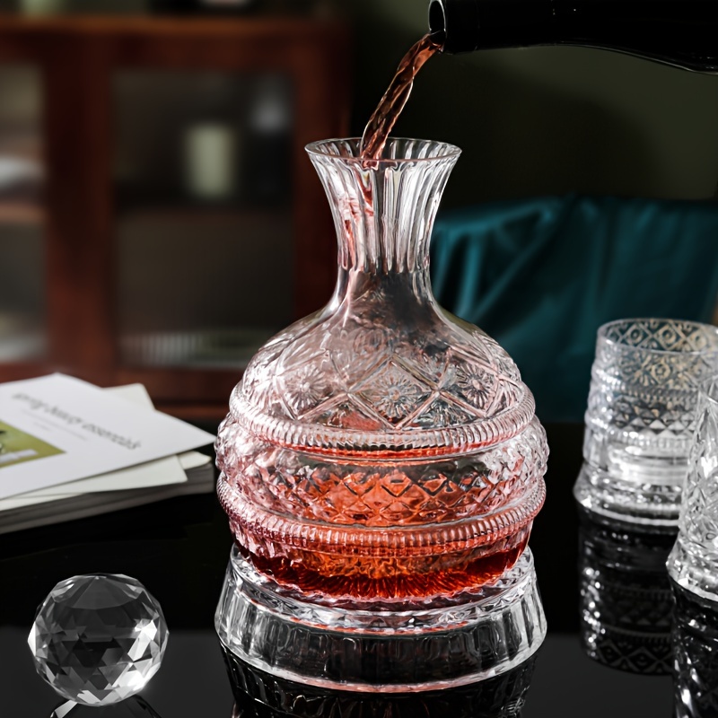 Elegancki, ręcznie wykonany ze – Decanter Aerator Set recenzja i cena
