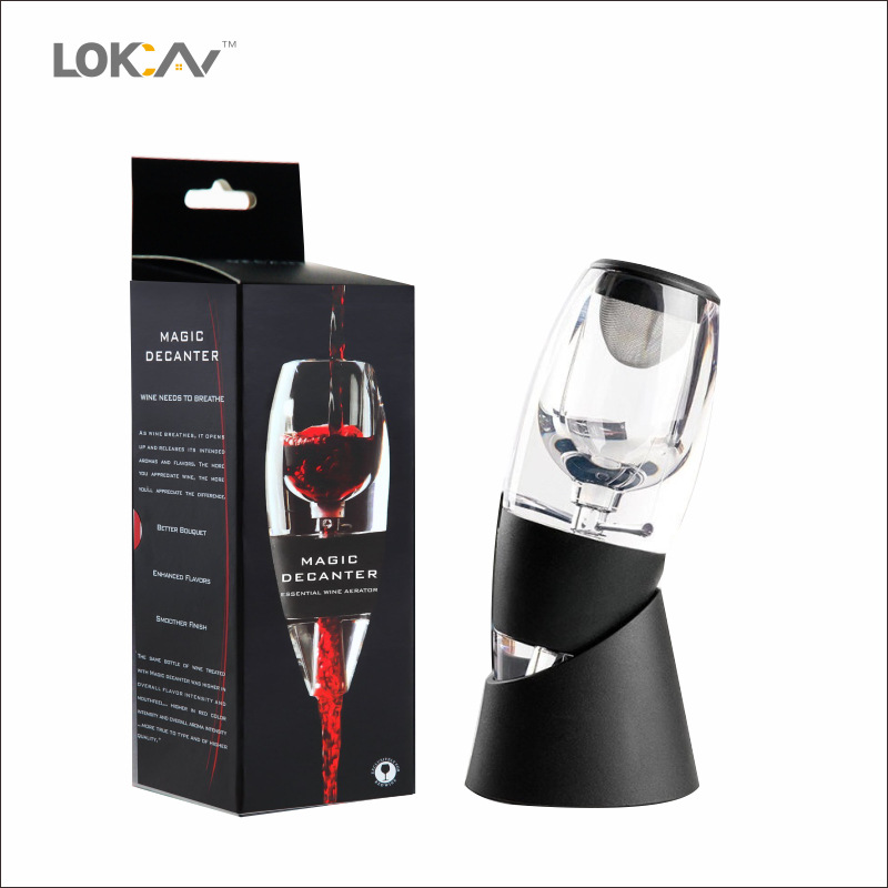 Profesjonalny dozownik do wina – Decanter Aerator Set recenzja i cena