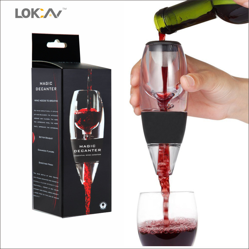 Profesjonalny dozownik do wina – Decanter Aerator Set recenzja i cena