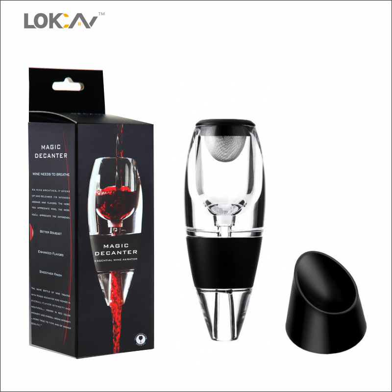 Profesjonalny dozownik do wina – Decanter Aerator Set recenzja i cena