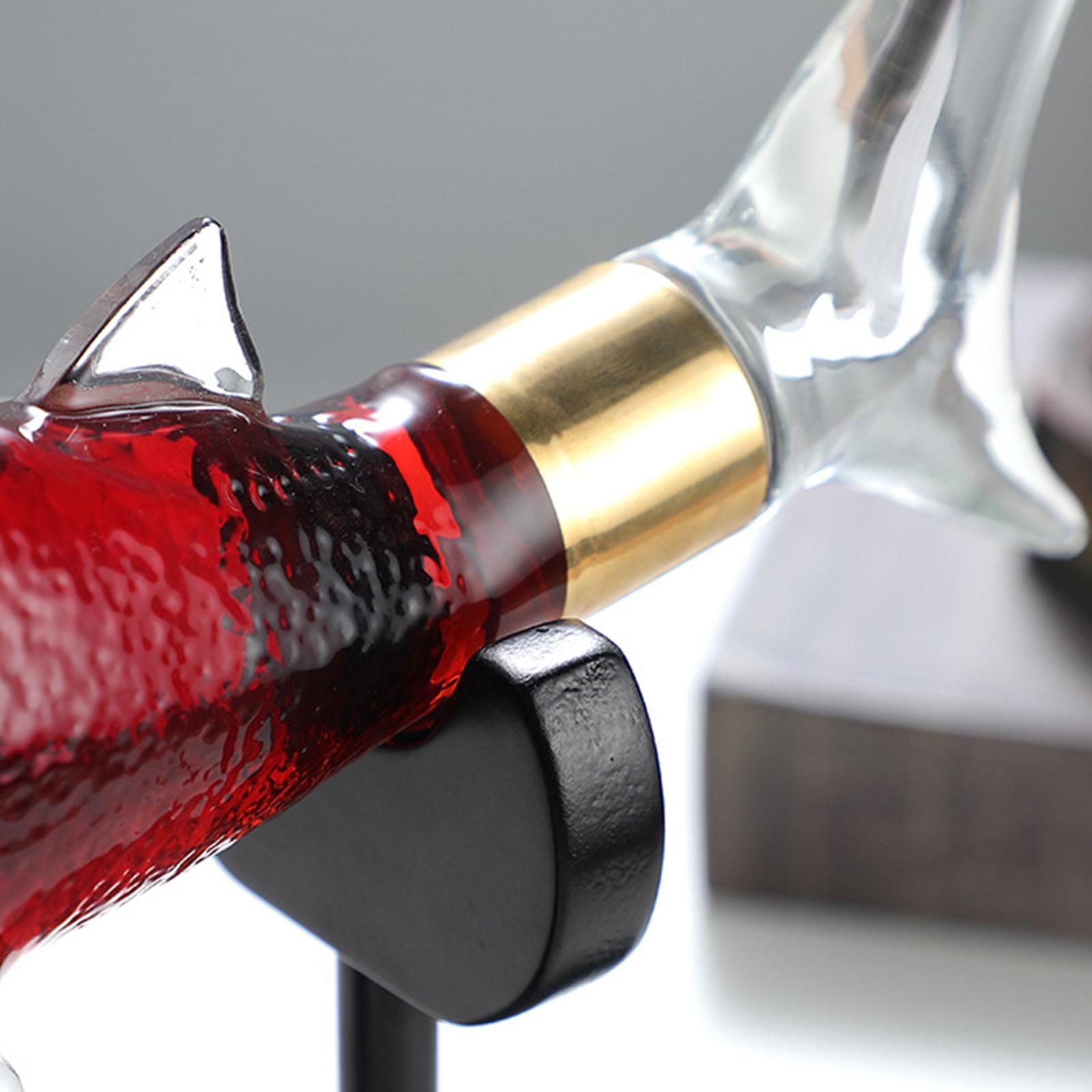 Karafka do wina w kształcie ry – Decanter Aerator Set recenzja i cena