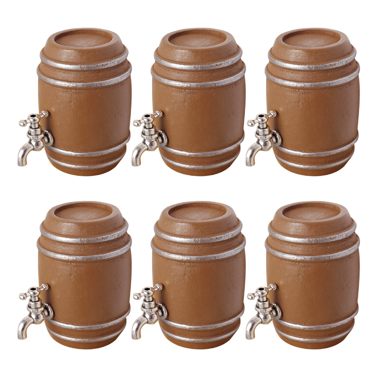 6 szt. Miniaturowych Drewniany – Wine Beer Garden recenzja i cena