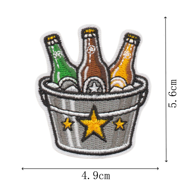 Kreatywna naszywka haftowana z – Is Wine And Beer Difference recenzja i cena